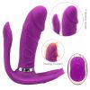 Adult Toy for Women Pleasure Licking Wearable Vibrator Smooth Flexible Silicone Wireless Remote Control Vibrating USB Rechargeable Massager for Woman