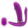 Adult Toy for Women Pleasure Licking Wearable Vibrator Smooth Flexible Silicone Wireless Remote Control Vibrating USB Rechargeable Massager for Woman