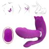 Adult Toy for Women Pleasure Licking Wearable Vibrator Smooth Flexible Silicone Wireless Remote Control Vibrating USB Rechargeable Massager for Woman