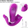 Adult Toy for Women Pleasure Licking Wearable Vibrator Smooth Flexible Silicone Wireless Remote Control Vibrating USB Rechargeable Massager for Woman