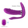 Adult Toy for Women Pleasure Licking Wearable Vibrator Smooth Flexible Silicone Wireless Remote Control Vibrating USB Rechargeable Massager for Woman