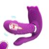 Adult Toy for Women Pleasure Licking Wearable Vibrator Smooth Flexible Silicone Wireless Remote Control Vibrating USB Rechargeable Massager for Woman