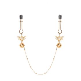 Bell Nipple Clip Clitoris Clip For Women (Option: Willow leaf style)