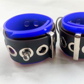 Fashionable And Simple Rubber Foot Restraint Ring (Option: BlackÂ¬â€ Blue)